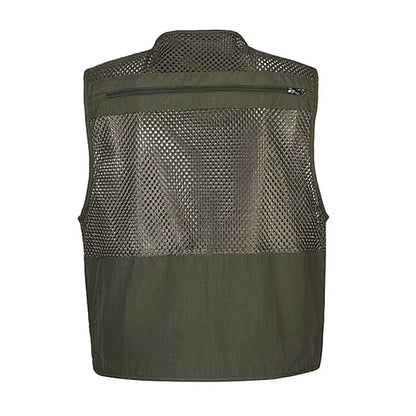 Colete Tático de Pesca Masculino - Parker - Dom Conrado