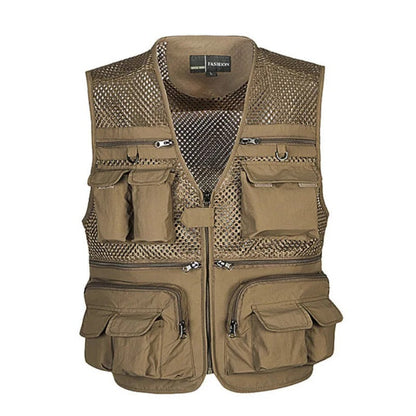 Colete Tático de Pesca Masculino - Parker - Dom Conrado
