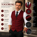 Colete Social Slim Masculino Oxford - Togoroki