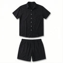 Conjunto Masculino Camisa e Short em Viscolinho Premium - Modelo Capri - Dom Conrado
