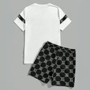 Conjunto de Camiseta e Shorts Masculino de Manga Curta - Barnes