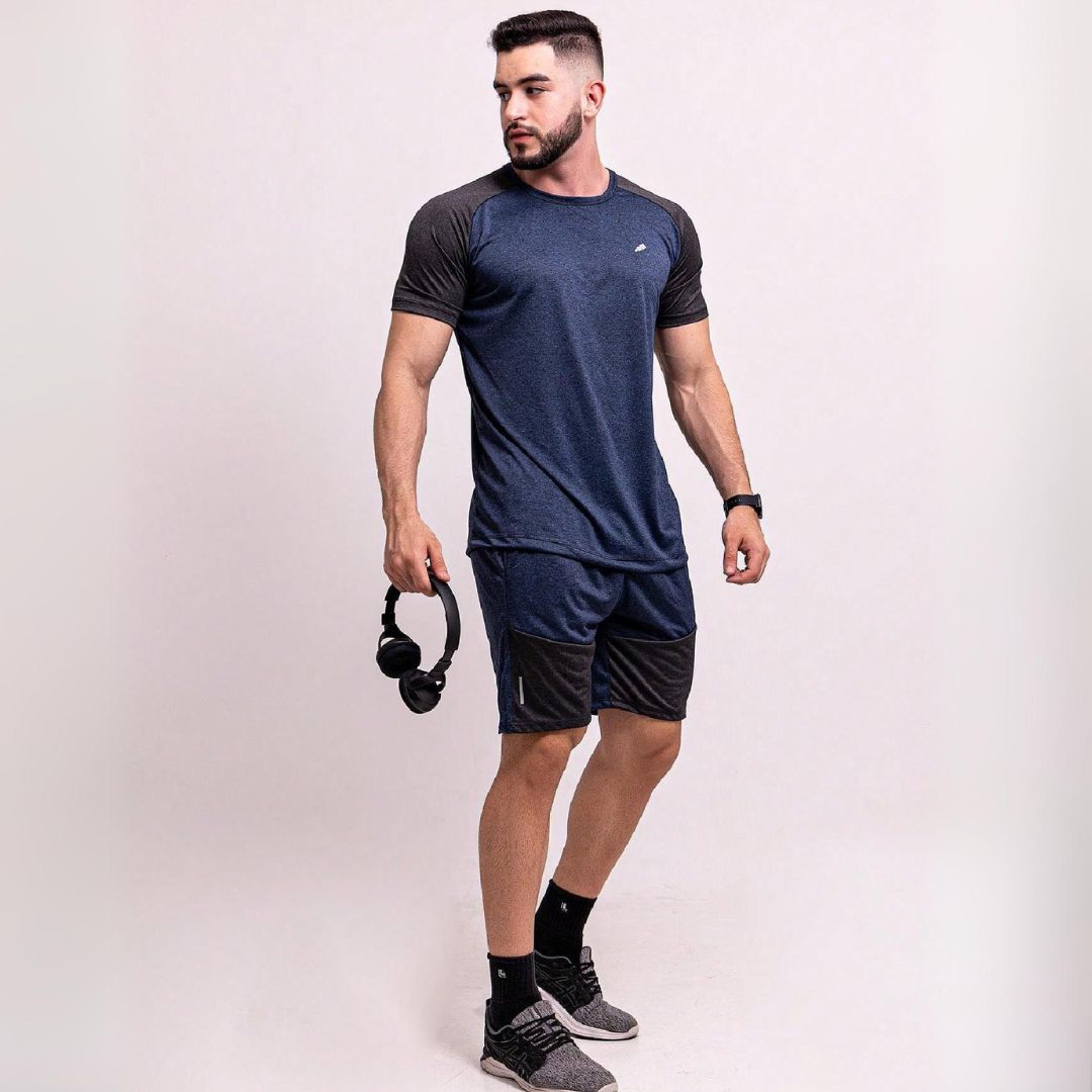 Conjunto Masculino Esportivo Dry Fit PrimeMan - Dom Conrado