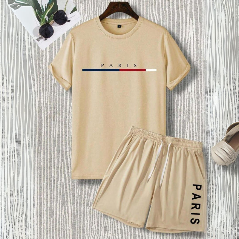 Conjunto Masculino Premium Shorts e Camiseta - Paris - Dom Conrado