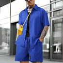 Conjunto Masculino Shorts e Camiseta - Ezra - Dom Conrado