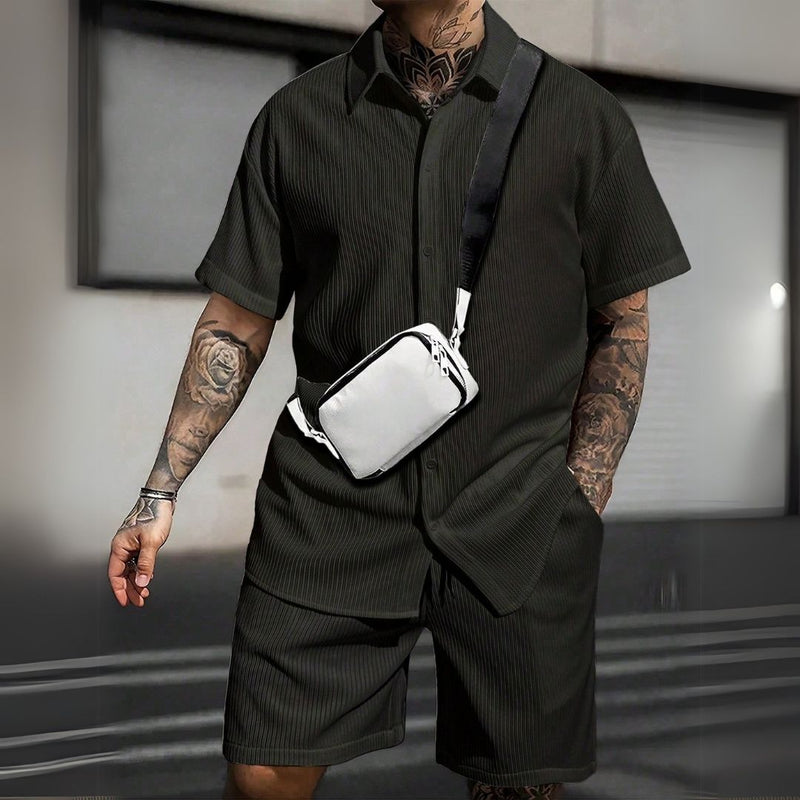 Conjunto Masculino Shorts e Camiseta - Ezra - Dom Conrado