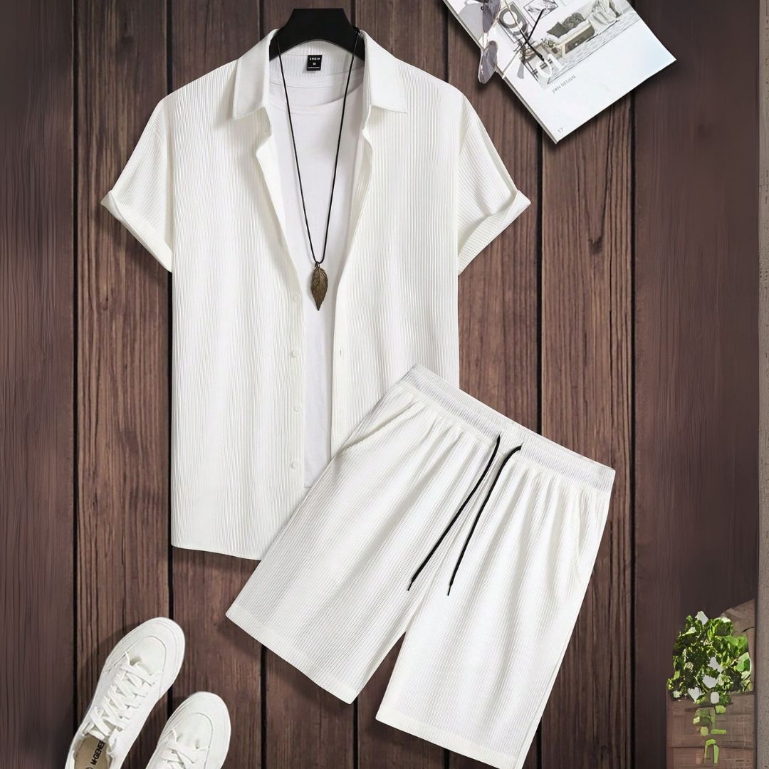 Conjunto Masculino Shorts e Camiseta - Ezra - Dom Conrado