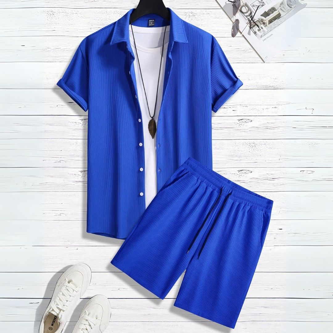 Conjunto Masculino Shorts e Camiseta - Ezra - Dom Conrado