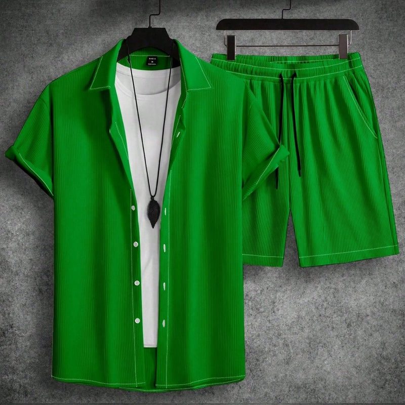 Conjunto Masculino Shorts e Camiseta - Ezra - Dom Conrado