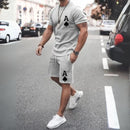 Conjunto Masculino Shorts e Camiseta Prime - Baralho Espada - Dom COnrado