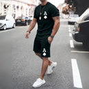 Conjunto Masculino Shorts e Camiseta Prime - Baralho Espada - Dom COnrado