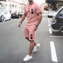 Conjunto Masculino Shorts e Camiseta Prime - Baralho Espada - Dom COnrado