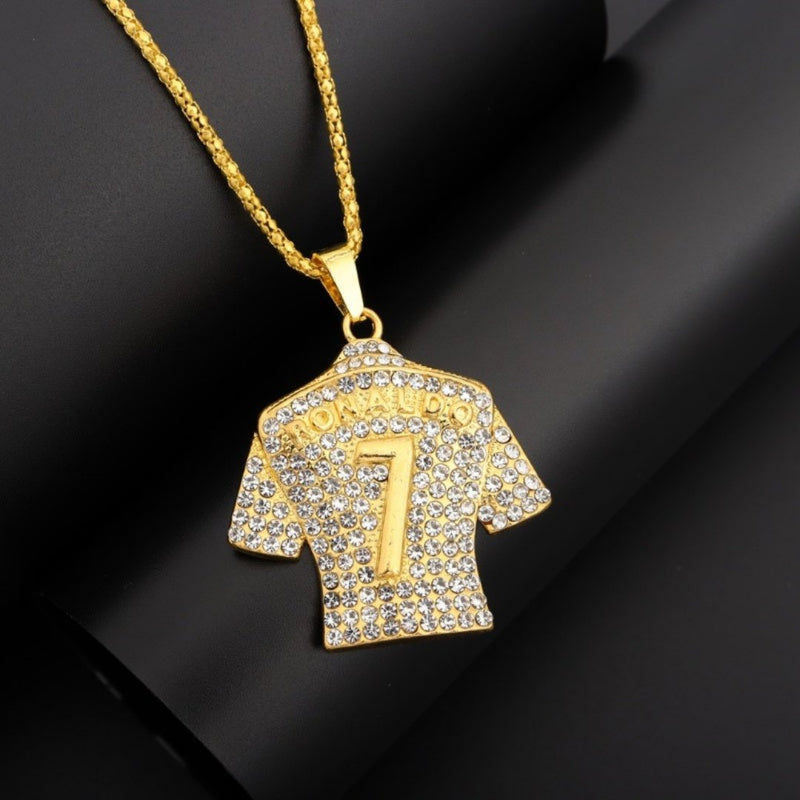 Corrente Colar Masculino "Ronaldo 7" CR7 - Dom Conrado