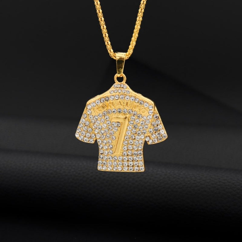 Corrente Colar Masculino "Ronaldo 7" CR7 - Dom Conrado