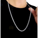 Corrente Cordão com Pulseira Banhado a Prata 925 - Dom Conrado