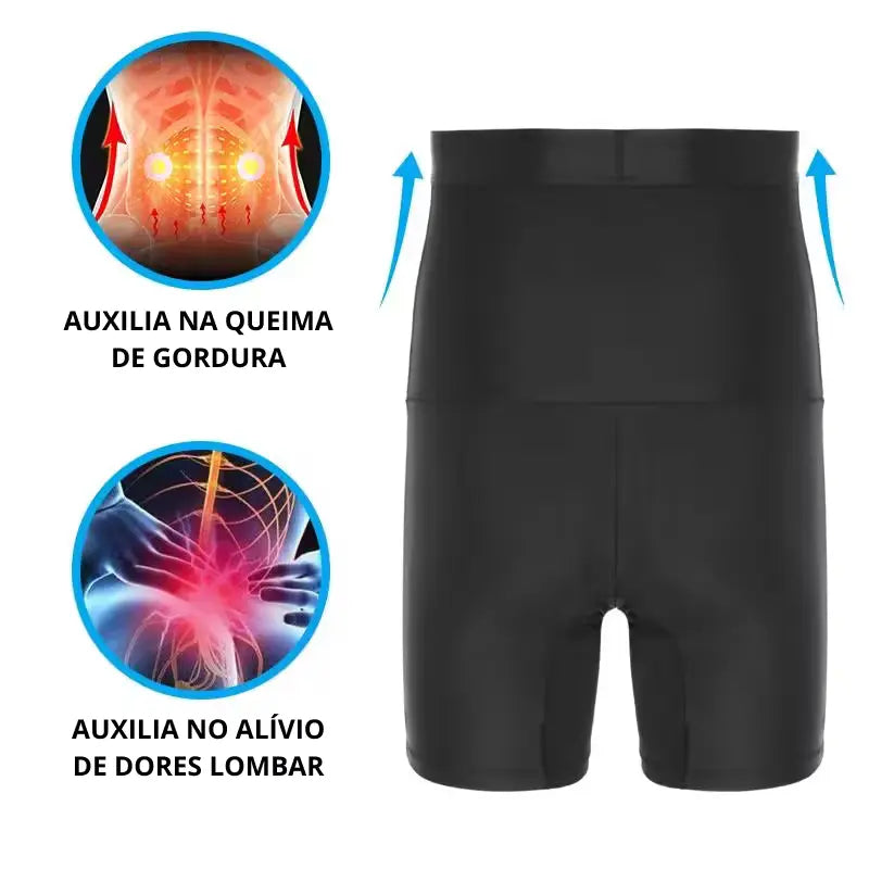 Cueca de Compressão Masculina AlfaCompress - Transforme Seu Abdômen e Postura