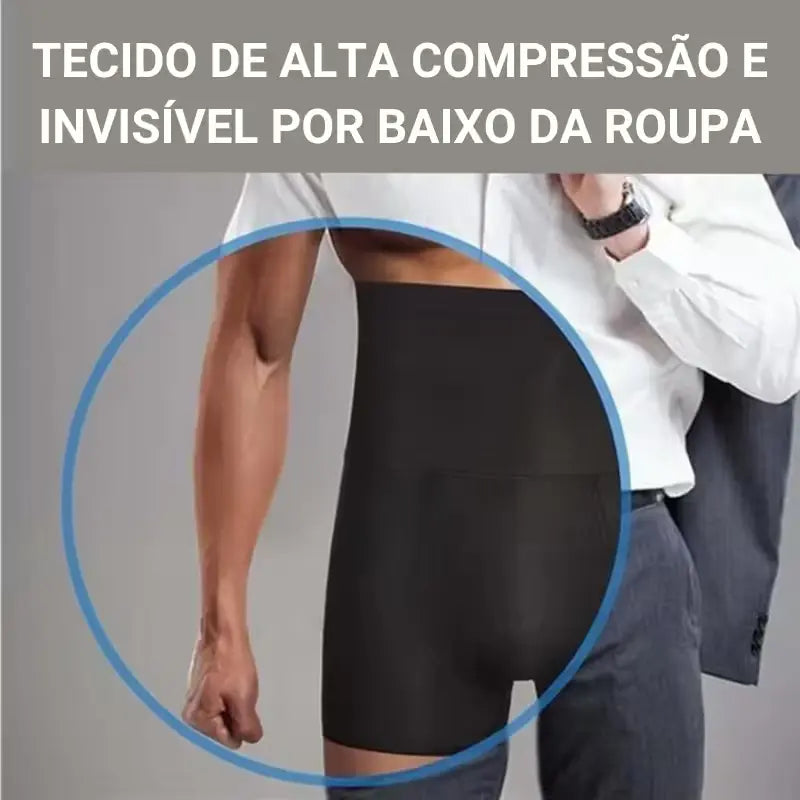 Cueca de Compressão Masculina AlfaCompress - Transforme Seu Abdômen e Postura