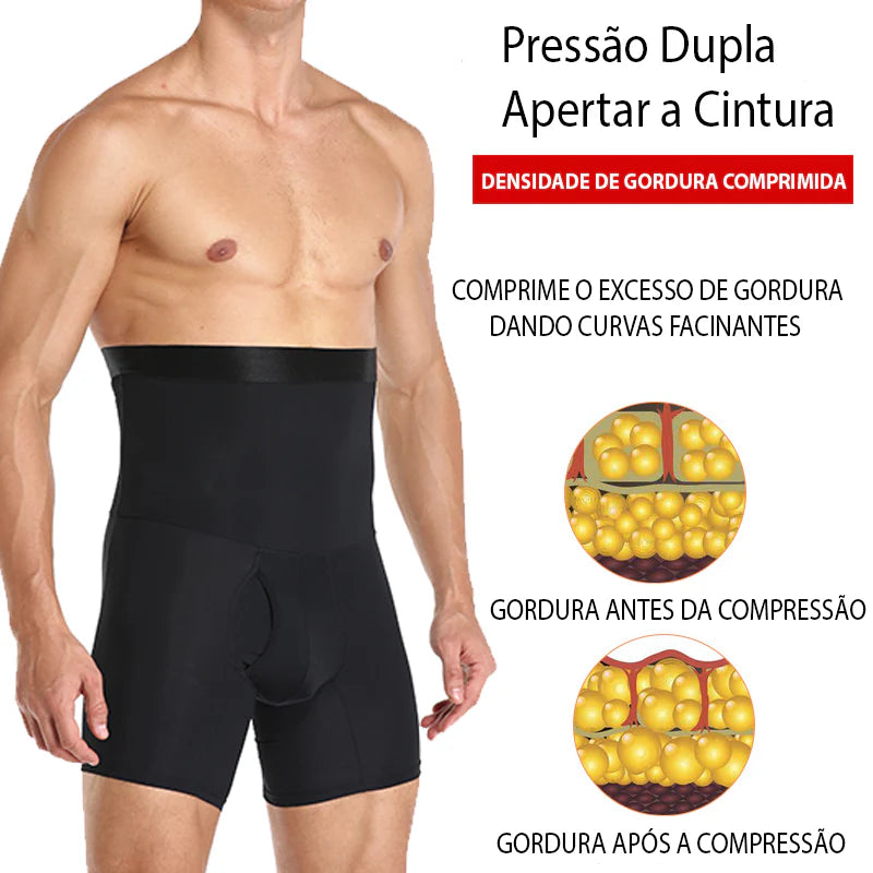 Cueca de Compressão Masculina AlfaCompress - Transforme Seu Abdômen e Postura