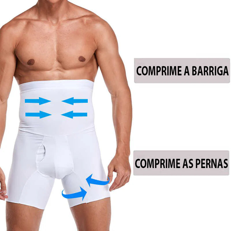 Cueca de Compressão Masculina AlfaCompress - Transforme Seu Abdômen e Postura