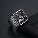 Anel Oração São Jorge Masculino - Dom Conrado