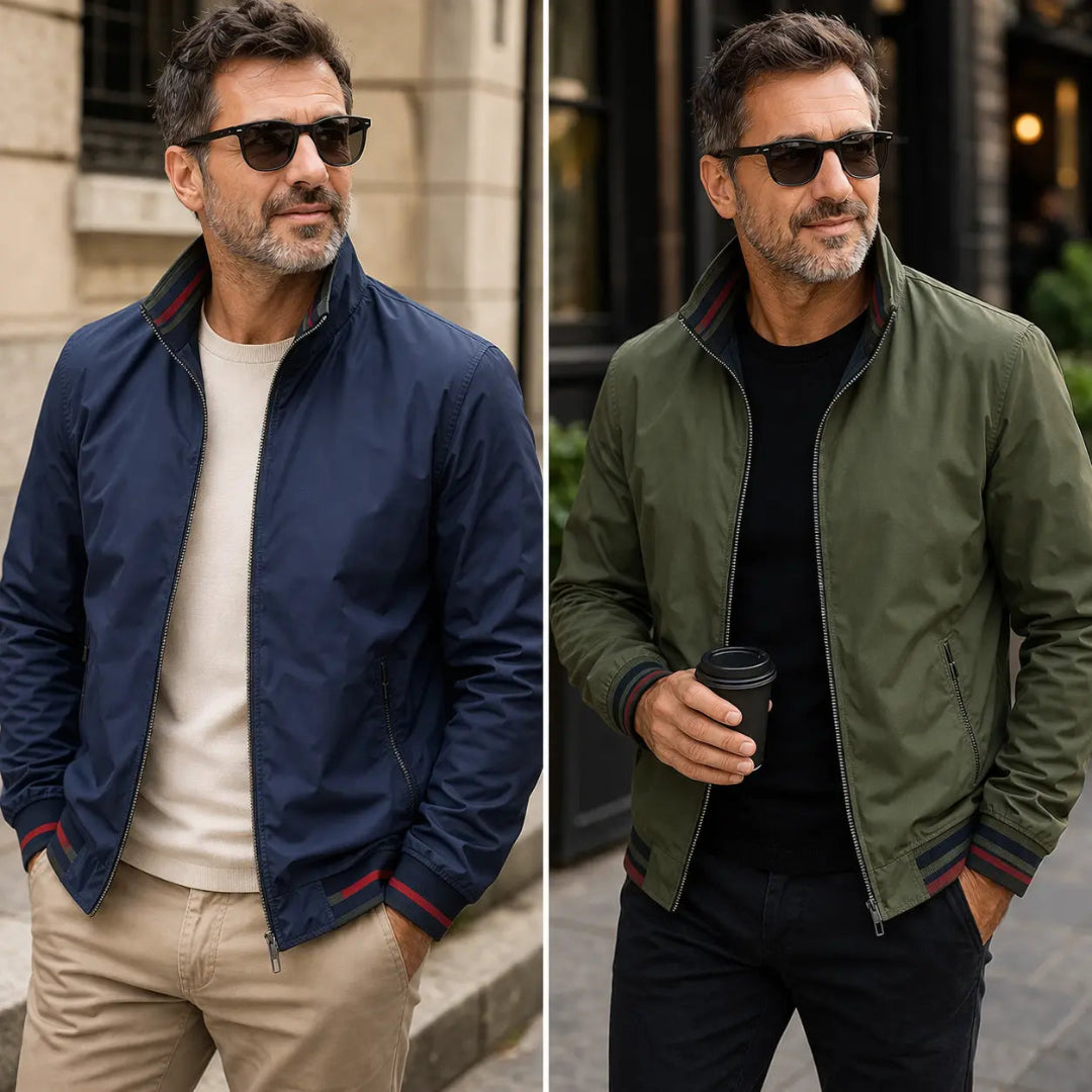 Jaqueta Corta Vento Masculina Reversível - Perona | Dom Conrado