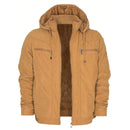 Jaqueta Masculina Forrada com Capuz Removível - Strike