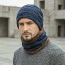 Kit Inverno Masculino Touca e Gola Térmica Forrada - Modelo Aspen - Dom Conrado