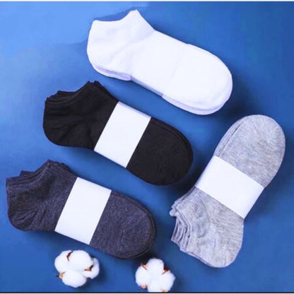 Kit Meia Invisível Masculina Algodão Premium - Dom Conrado