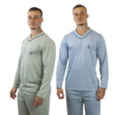 Kit 2 Pijama Longo Masculino Adulto - Pijama Para Inverno e Frio - Dom Conrado