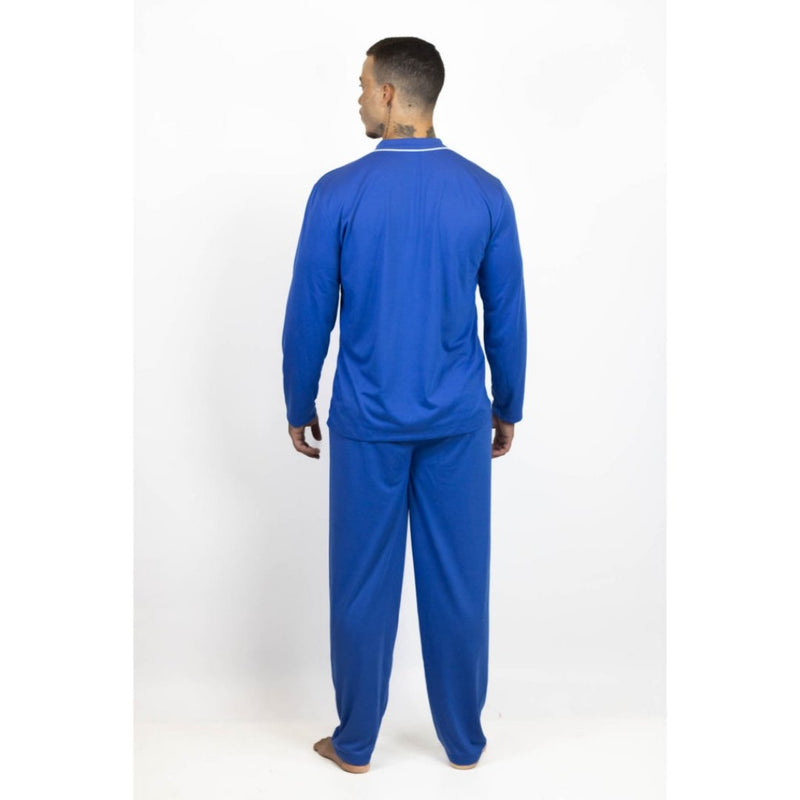 Kit 2 Pijama Longo Masculino Adulto - Pijama Para Inverno e Frio - Dom Conrado