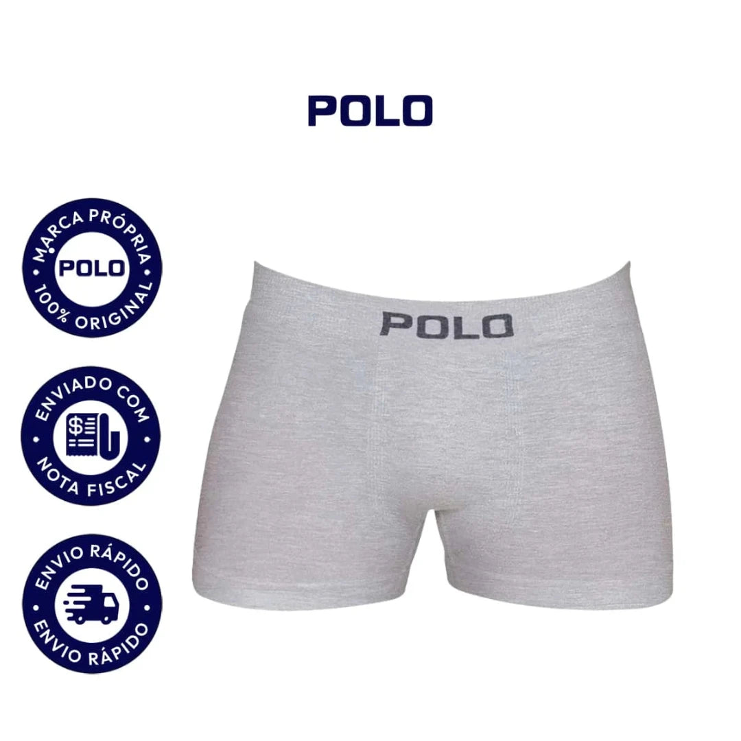 Kit 3 Cuecas Polo Boxer Microfibra - Polo Star -Dom Conrado