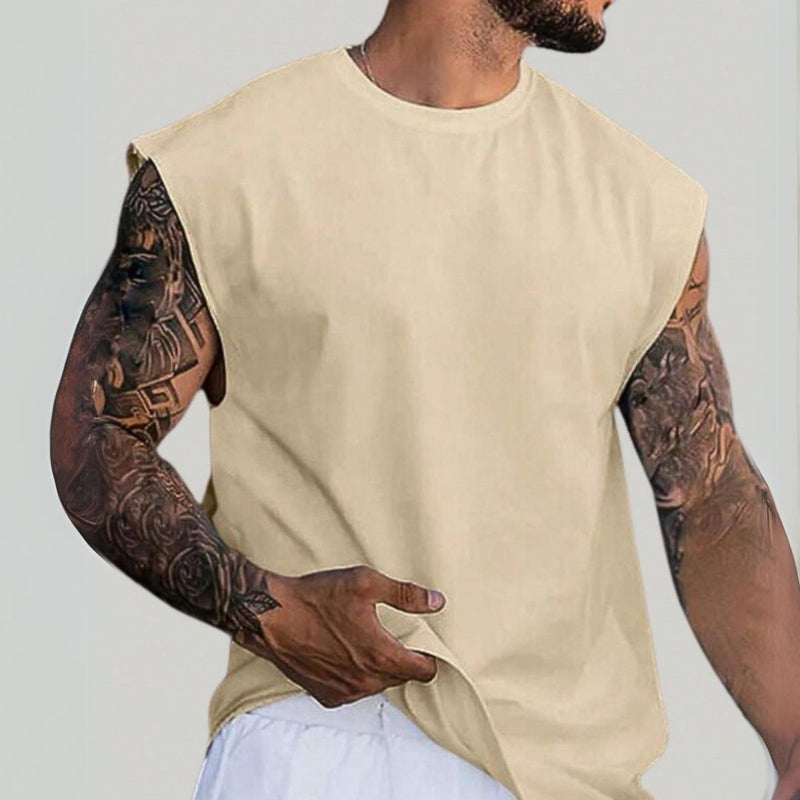Kit 3 Regatas Oversized Masculina Treino Academia Praia Street - Dom Conrado