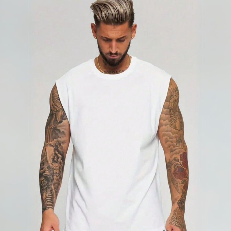 Kit 3 Regatas Oversized Masculina Treino Academia Praia Street - Dom Conrado