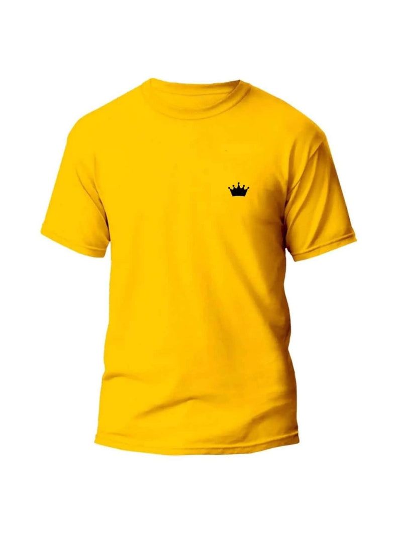 Camiseta Masculina Estampada Coroa Malha 30.1 - Dom Conrado