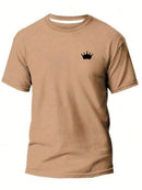 Camiseta Masculina Estampada Coroa Malha 30.1 - Dom Conrado