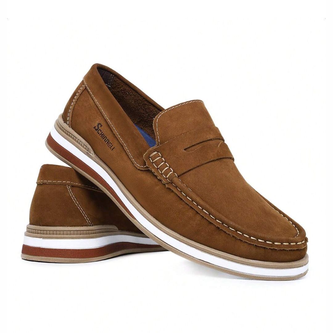 Mocassim Masculino de Couro Loafer - Scott - Dom Conrado