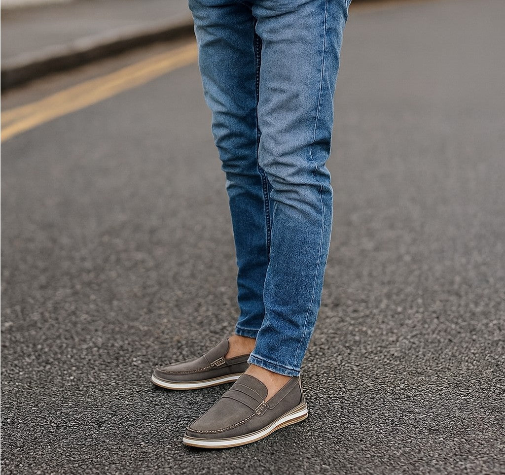 Mocassim Masculino de Couro Loafer - Scott - Dom Conrado