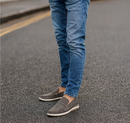 Mocassim Masculino de Couro Loafer - Scott - Dom Conrado