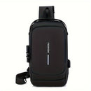 Mochila De Peito Masculina Resistente à Água Com Trava - Oblivion - Dom Conrado