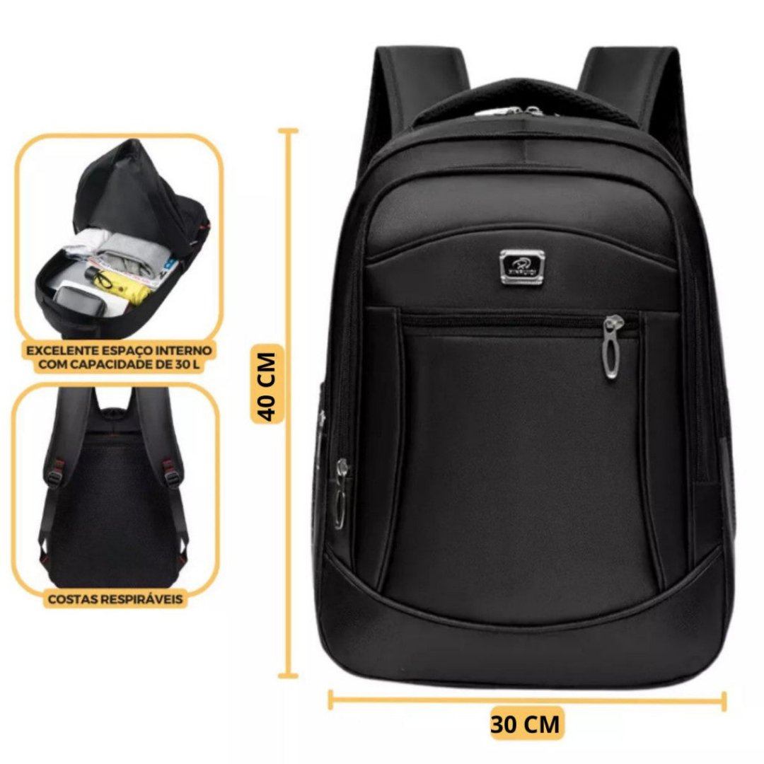 Mochila Mala Reforçada Notebook Impermeável - Dom Conrado