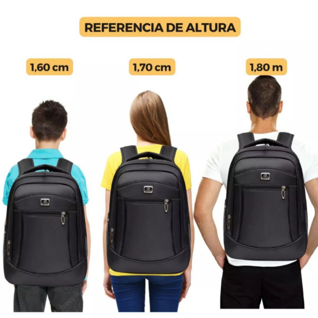 Mochila Mala Reforçada Notebook Impermeável - Dom Conrado