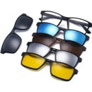 Oculos de Sol Masculino Magnetico Polarizado 6 em 1 - Dom Conrado