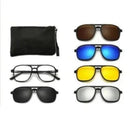 Oculos de Sol Masculino Magnetico Polarizado 6 em 1 - Dom Conrado