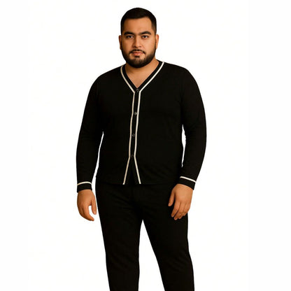 Pijama Inverno Masculino Conjunto Plus Size - Dom Conrado