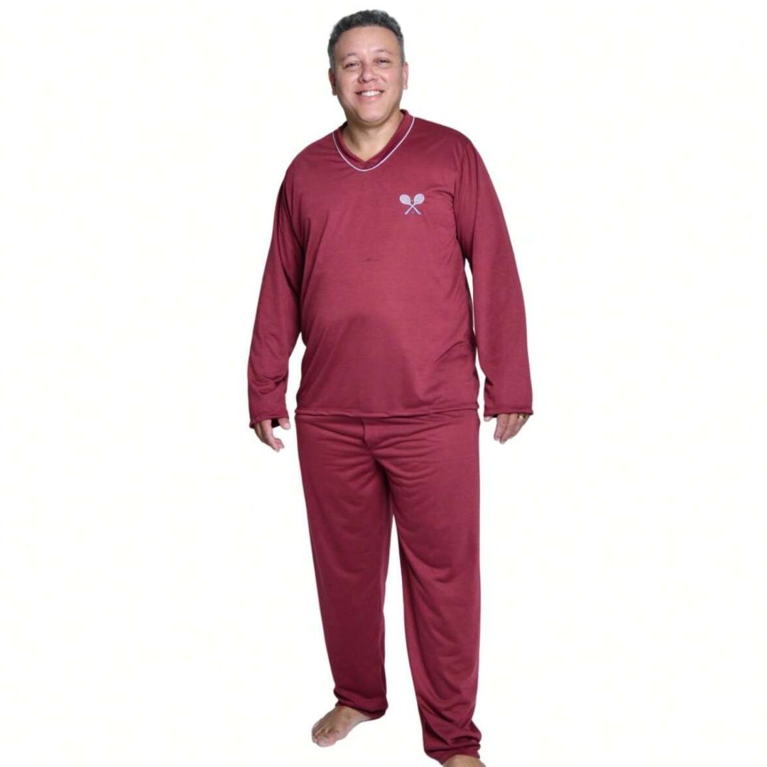 Pijama Inverno Masculino Plus Size - SuperConfort - Dom Conrado