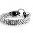 Pulseira Bracelete Masculino Caveira Aço Inox | Dom Conrado