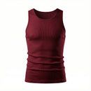 Regata Americana Masculina Canelada Slim - Modelo Brooklyn - Dom Conrado