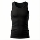 Regata Americana Masculina Canelada Slim - Modelo Brooklyn - Dom Conrado