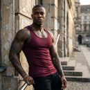 Regata Americana Masculina Canelada Slim - Modelo Brooklyn - Dom Conrado