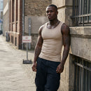 Regata Americana Masculina Canelada Slim - Modelo Brooklyn - Dom Conrado