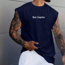 Regata Masculina 100% Algodão Estilo Urbano - Modelo Los Angeles - Dom Conrado